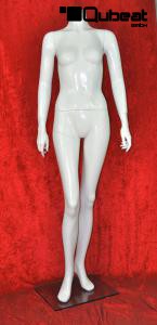 Simple Female Mannequin in Shining White