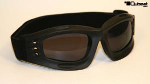 Ski and Snowboard Goggles Black, Smoke Tinted Glasses
