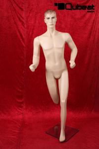Sporty male window dummy skin