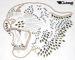 Strassmotiv Tiger