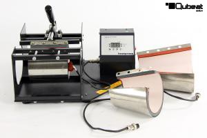Tassenpresse mit 2 verschiedenen Heizelementen