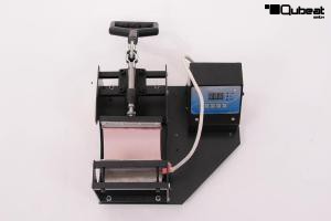 Tassenpresse mit zylindrischem Heizelement