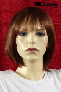 Trendy short wig in reddish tinge