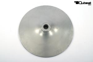 Trompetenfu / Basis 55 cm grau B-Ware mit gummiertem Kratzschutz