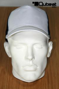 Trucker Cap wei�/navi