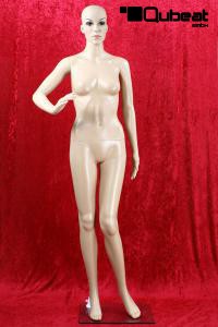 Weibliche Schaufensterpuppe beweglich, aus Kunststoff