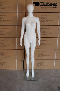 weibliche Schaufensterpuppe, faceless wei matt