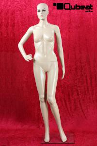 Weibliche Schaufensterpuppe Schaufensterfigur aus umweltfreundlichen Kunststoff beweglich