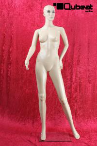 Weibliche Schaufensterpuppe Schaufensterfigur bruchsicher aus umweltfreundlichen Kunststoff beweglich