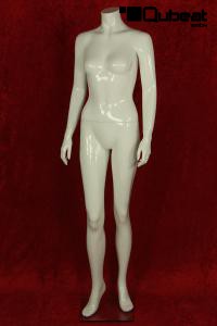 Weibliche Schaufensterpuppe Schaufensterfigur wei kopflos Mannequin