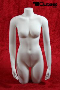 Weiblicher Schaufensterpuppen-Torso, wei�