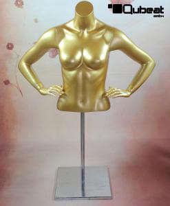 Weiblicher Torso, gold
