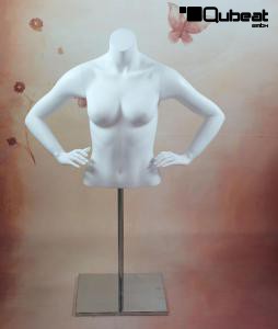 Weiblicher Torso, wei
